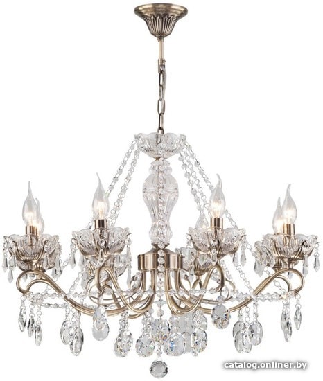 

Подвесная люстра Евросвет Teodore 10103/8 (Antique Bronze/Clear)