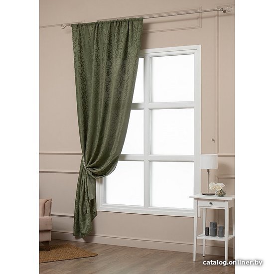 

Штора Amore Mio tr-1042823 1.45x2.7 м (зеленый)
