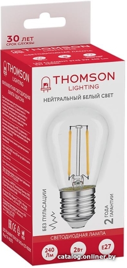

Светодиодная лампочка Thomson Led Filament St45 TH-B2375
