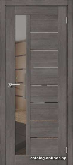 

Межкомнатная дверь el'Porta Порта-27 70x200 (Grey Veralinga Mirox Grey)