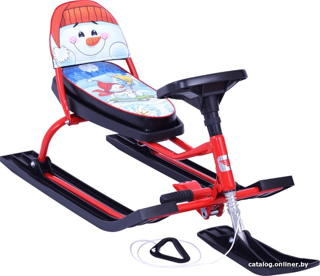 

Снегокат Барс Comfort Снеговик 130 (красный)