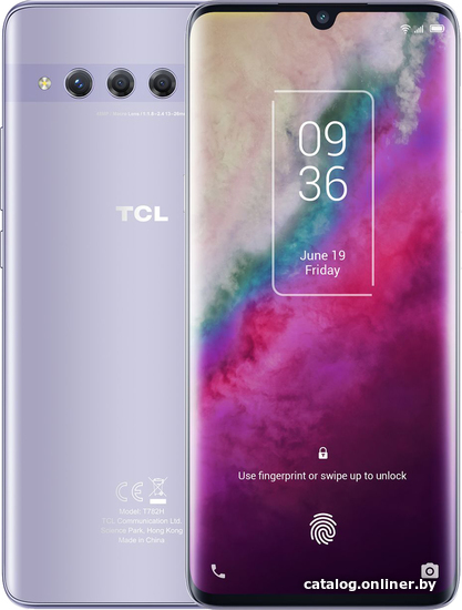 

Смартфон TCL 10 Plus 6GB/256GB (звездное серебро)