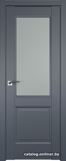 

Межкомнатная дверь ProfilDoors 2.42U 50x200 (антрацит, стекло матовое)