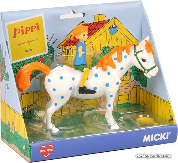 

Набор фигурок Micki Пеппи Длинный чулок и Лошадь MC-PP-44379500
