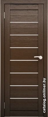 

Межкомнатная дверь Юни Амати 1 (орех темный)