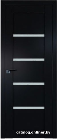 

Межкомнатная дверь ProfilDoors 2.09U 90x200 (черный матовый/стекло матовое)