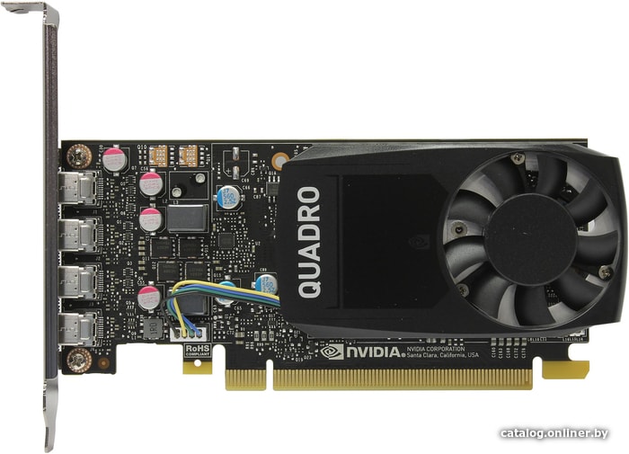 

Видеокарта PNY Quadro P620 2GB GDDR5 GPU-NVQP620
