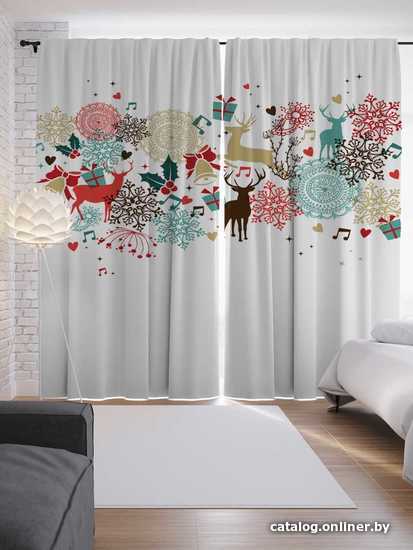 

Комплект штор JoyArty Праздничная музыка 1.45x2.65 м p_6132_145x265 (2 шт)
