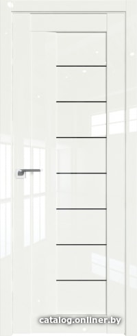 

Межкомнатная дверь ProfilDoors 17L 80x200 (дарквайт люкс, стекло черный триплекс)