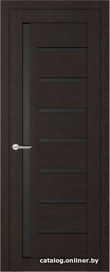 

Межкомнатная дверь Favorite FV-14 60x200 (венге, стекло графит)