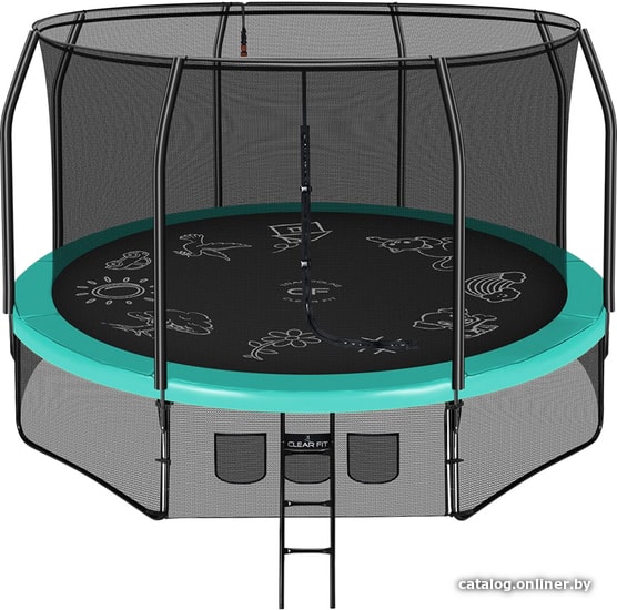 

Батут Clear Fit FamilyHop 12Ft (двусторонний)