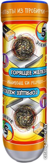 

Набор для опытов Master IQ2 Горящее железо 303