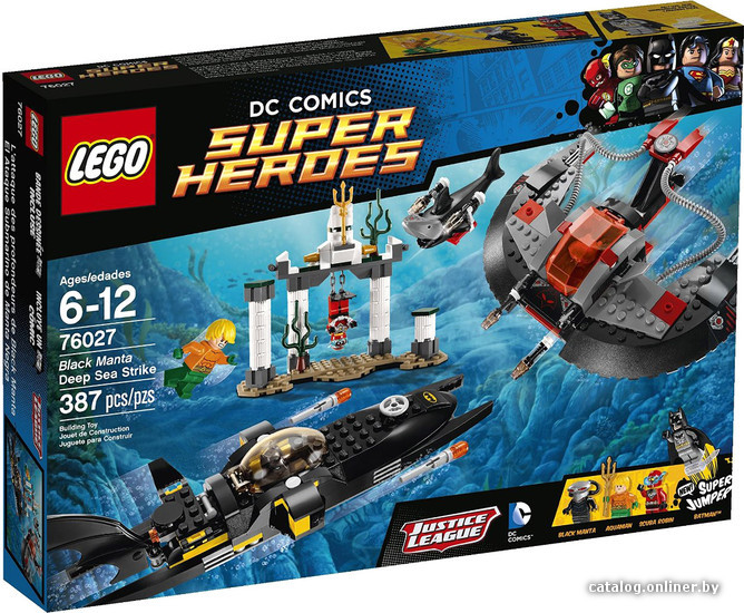 

Конструктор LEGO 76027 Black Manta Deep Sea Strike