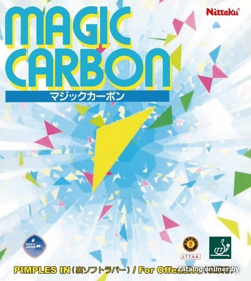 

Накладка на ракетку Nittaku Magic Carbon (max, черный)