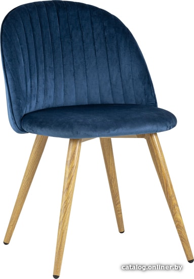 

Стул Stool Group Лион страйпс велюр (голубой)