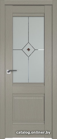 

Межкомнатная дверь ProfilDoors 2XN 80x200 (стоун/стекло матовое с коричневым фьюзингом)