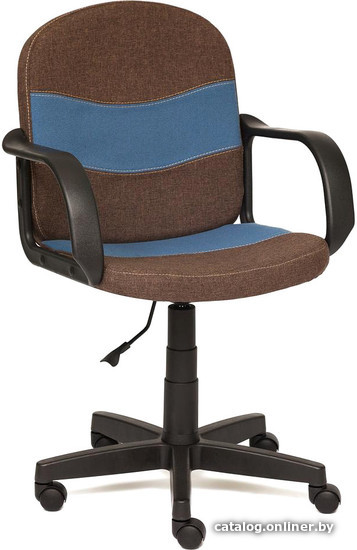

Кресло TetChair Baggi (ткань, коричневый/синий)