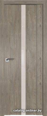 

Межкомнатная дверь ProfilDoors 2.04XN 60x200 (каштан темный, стекло lacobel перламутровый лак)