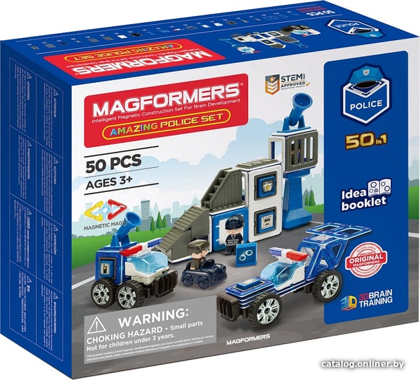 

Конструктор Magformers 717002 Amazing Police Set