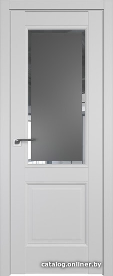 

Межкомнатная дверь ProfilDoors 2.42U 40x200 (манхэттен, стекло square графит)