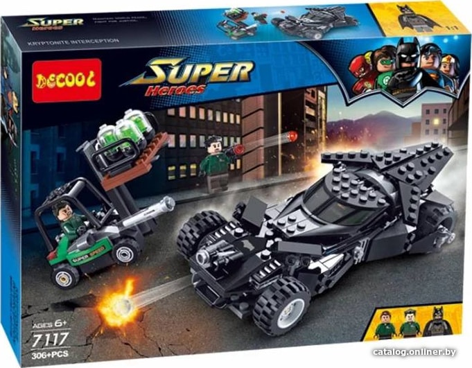 

Конструктор Decool 7117 Перехват криптонита