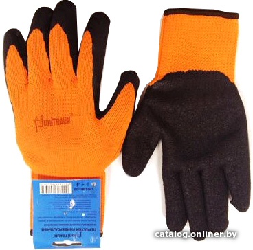 

Текстильные перчатки Unitraum Orange-Black UN-L001-10 (р-р 10)