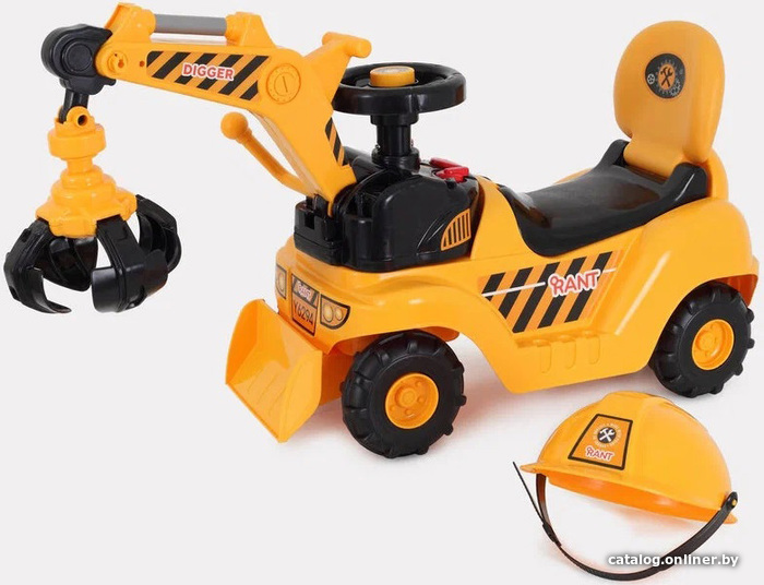 

Каталка Rant Basic Excavator RC004 (желтый)