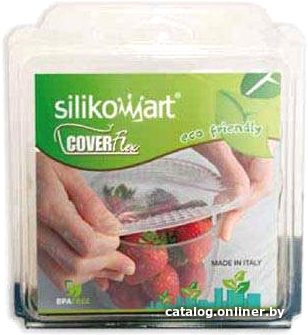 

Крышка Silikomart Coverflex 25.015.86.0096 (4 шт, прозрачный)