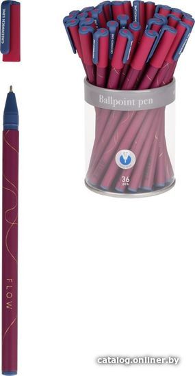 

Ручка шариковая Greenwich Line Utility. Burgundy GL_25033 (синий)