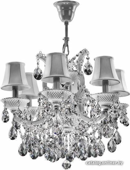 

Подвесная люстра Lightstar PRINCIA 726061 (белый/прозрачный)