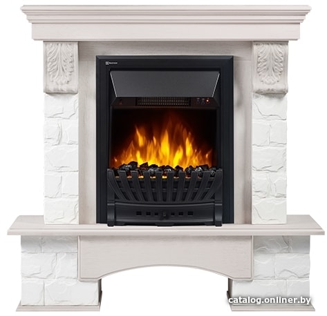 

Портал Firelight Forte Classic (камень белый/шпон беленый дуб)