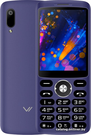 

Кнопочный телефон Vertex D571 (синий)