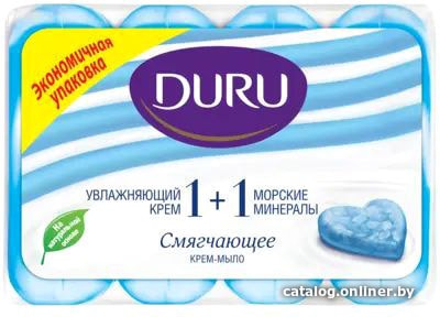 

Duru Крем-мыло 1+1 Увлажняющий крем & Морские минералы 4х90 г