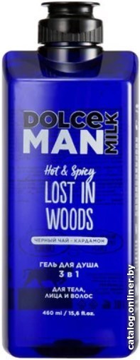 

Dolce Milk Гель для душа Lost In Woods 3в1 для тела лица и волос 460 мл