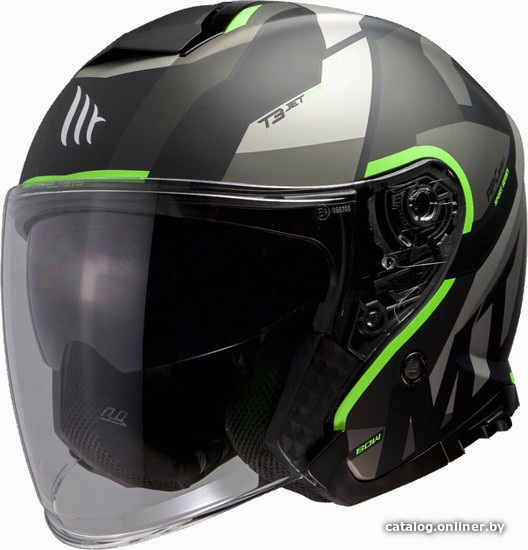 

Мотошлем MT Helmets Thunder 3 Sv Jet Bow A6 (S, matt fluor green)