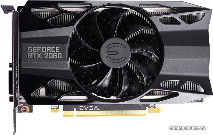 

Видеокарта EVGA GeForce RTX 2060 SC 6GB GDDR6 06G-P4-2062-KR