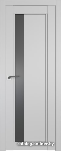 

Межкомнатная дверь ProfilDoors 2.71U 90x200 (манхэттен/стекло графит)