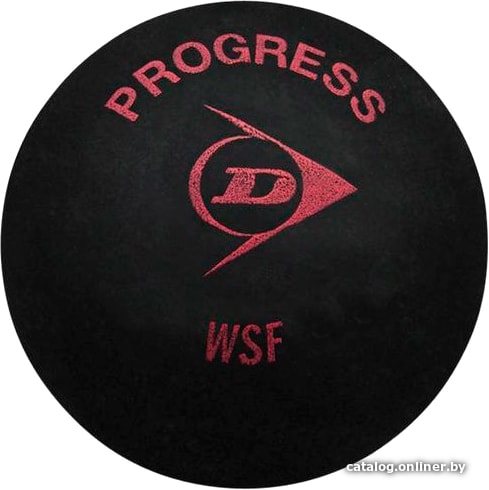 

Мяч для сквоша DUNLOP Progress (1 красная точка, 1 шт)