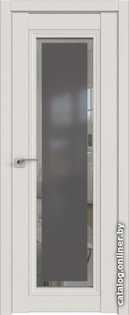 

Межкомнатная дверь ProfilDoors 2.101U 80x200 (дарквайт, стекло square графит)