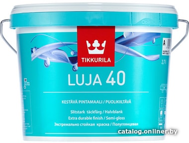 

Краска Tikkurila Luja 40 9 л (базис C)