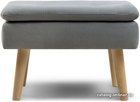 

Пуфик Woodcraft Чарли Velvet Grey