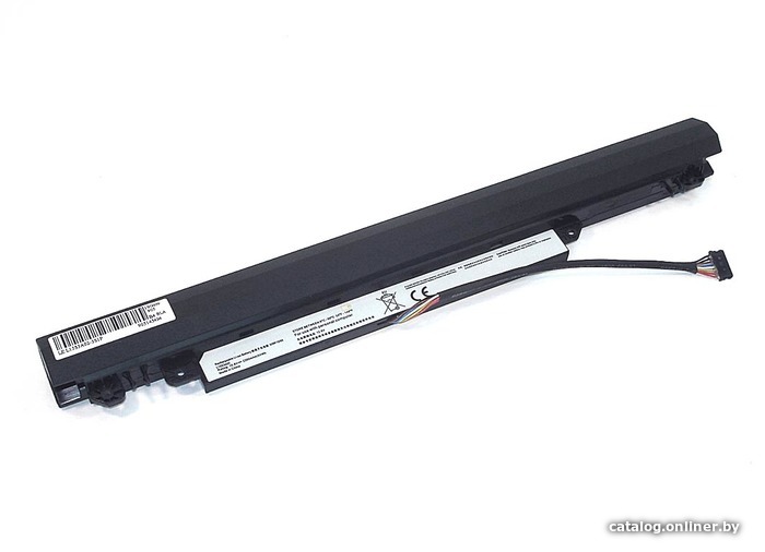 

Аккумуляторы для ноутбуков RageX L15S3A02-3S1P Lenovo IdeaPad 110-14, 10.8В, 2600мАч, черный