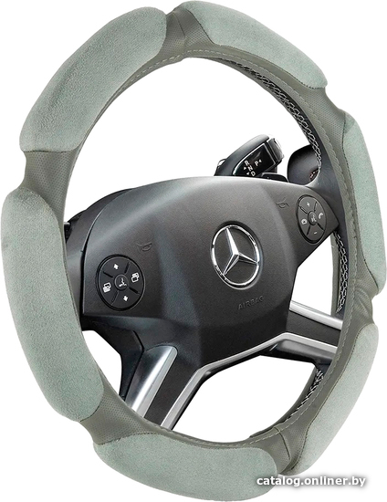

Оплетка на руль CarFashion Soft M 31246 (темно-серый)
