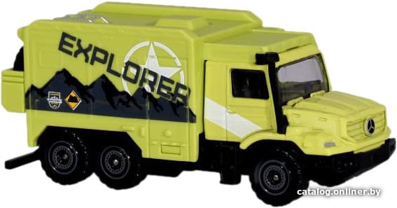 

Грузовик Majorette Explorer 212057601 Mercedes-Benz Zetros (зеленый)