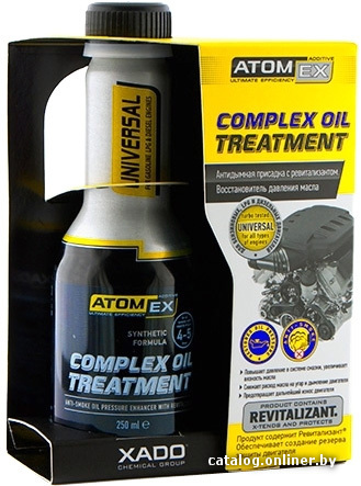 

Присадка в масло Xado AtomEx Complex Oil Treatment 250мл