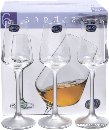 

Набор рюмок Bohemia Crystal Sandra 40728/65