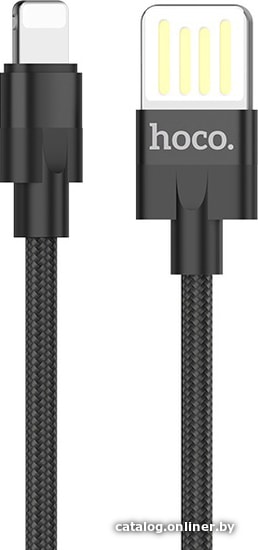 

Кабель Hoco U55 Outstanding USB Type-A - Lightning (1.2 м, черный)