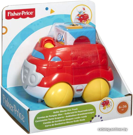 

Развивающая игрушка Fisher-Price Машинка с волшебным кубиком CDV89/CDF26