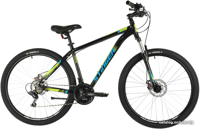

Велосипед Stinger Element Evo 27.5 р.16 2021 (черный)