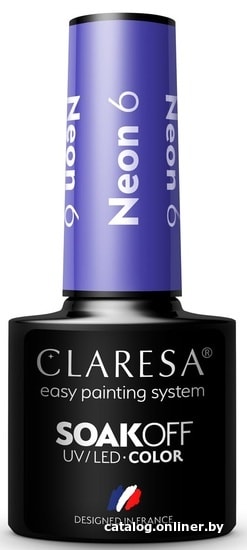 

Гель-лак Claresa Hybrid Neon 6 5 мл